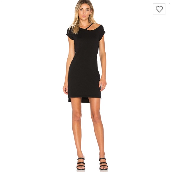 Pam & Gela Dresses & Skirts - Pam & Gela cutout shoulder black dress